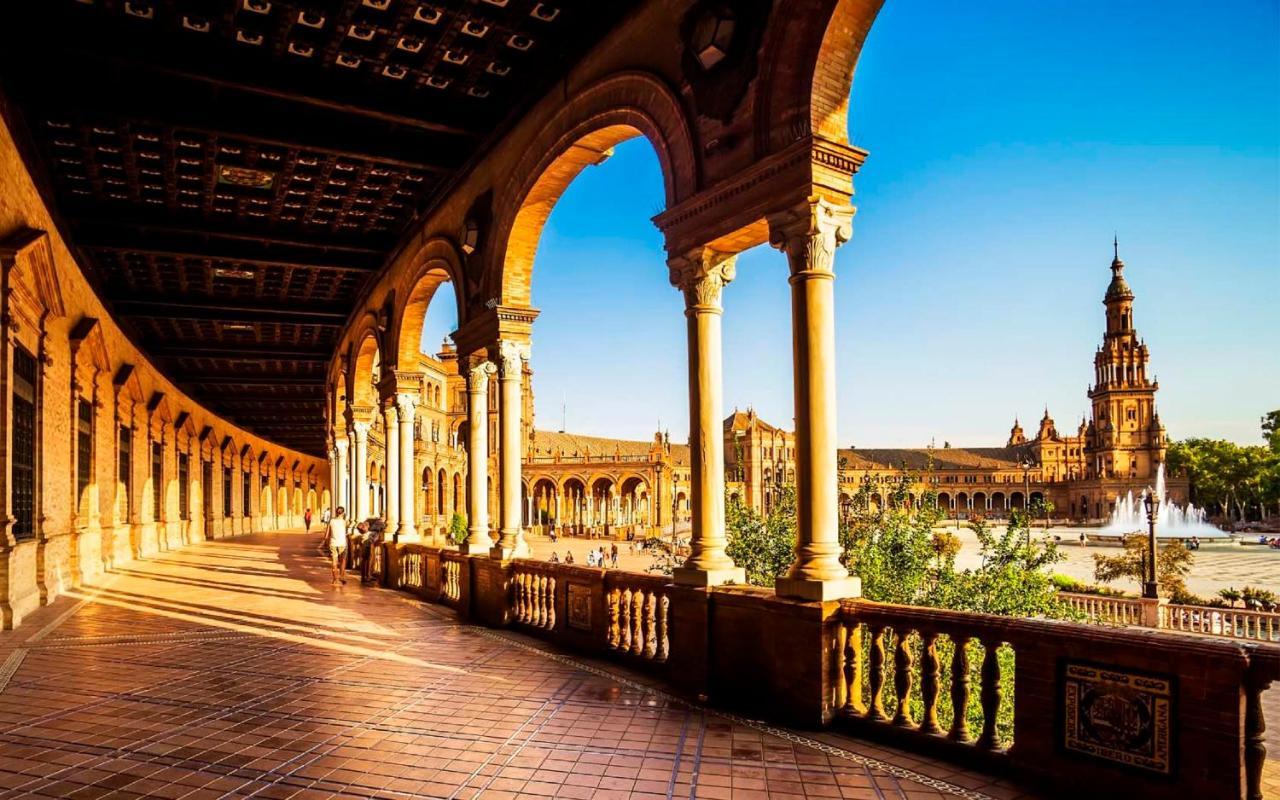 Piso Sevilla Gelves Bagian luar foto